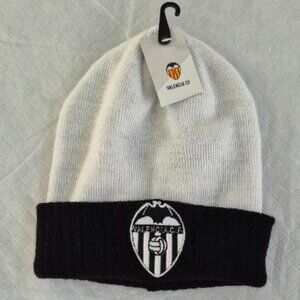 Official Valencia CF Beanie. Black & White.